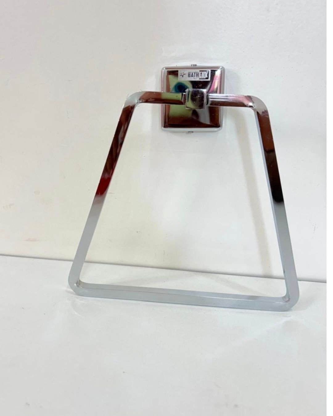 bath fittings towel ring triangle cp