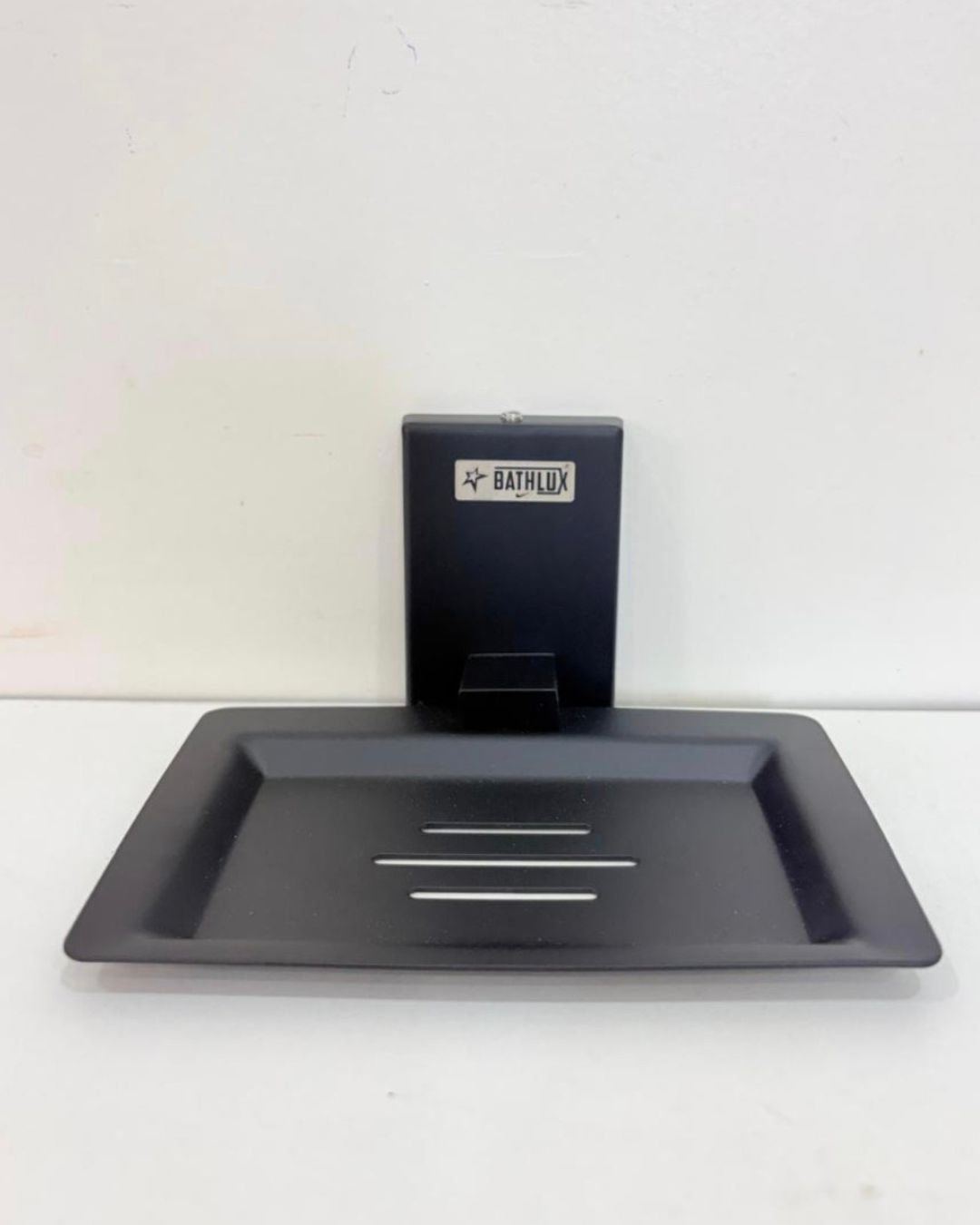 bathroom set soap dish black