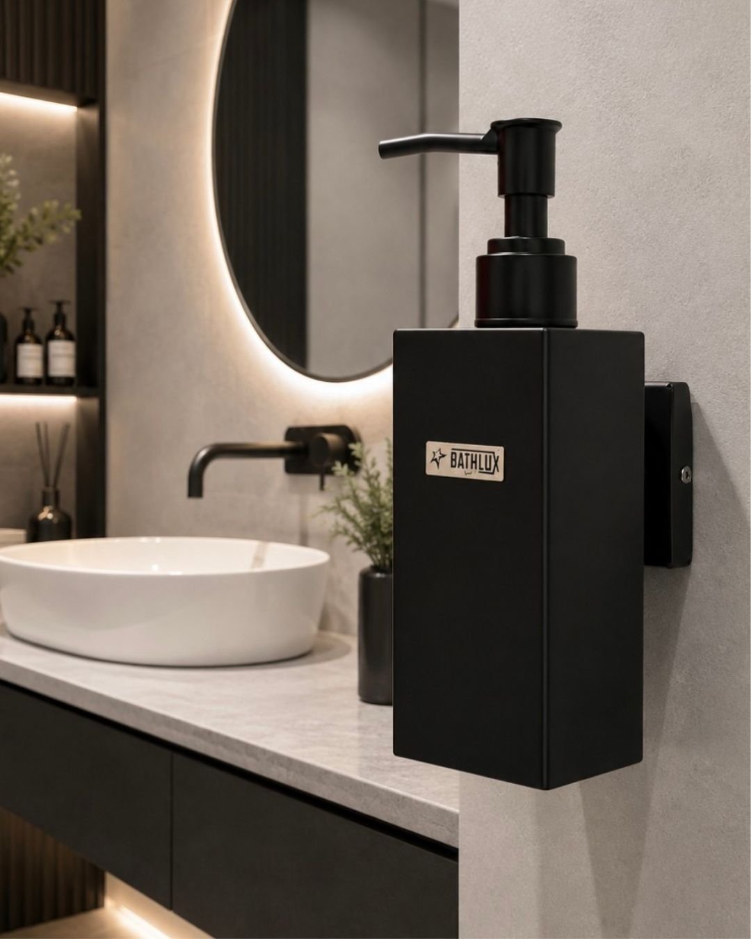 Hand Wash Dispenser SS Black