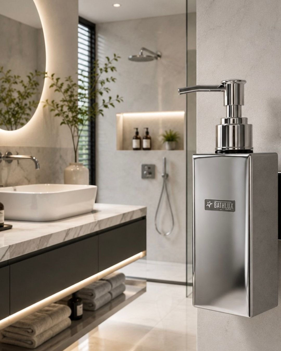 Hand Wash Dispenser SS CP