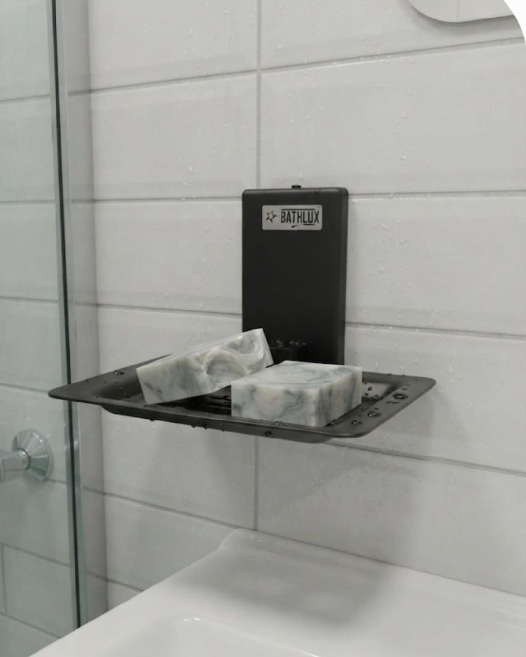 Towel rack double folding cp prime
