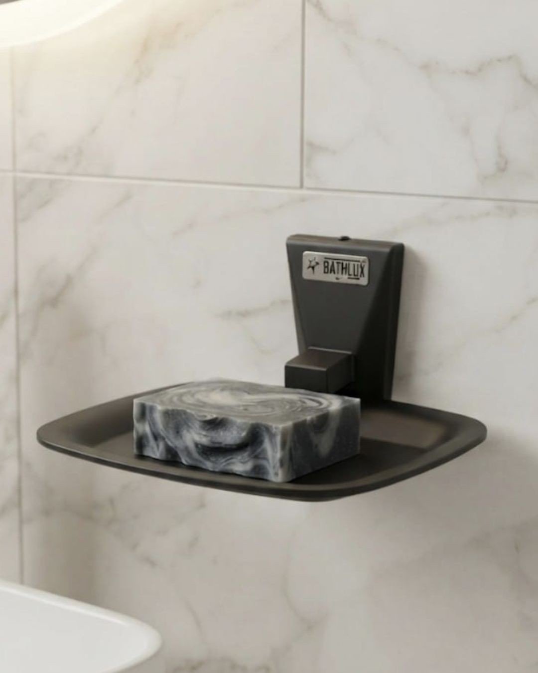 QB 103 SINGLE SOAP DISH BLACK