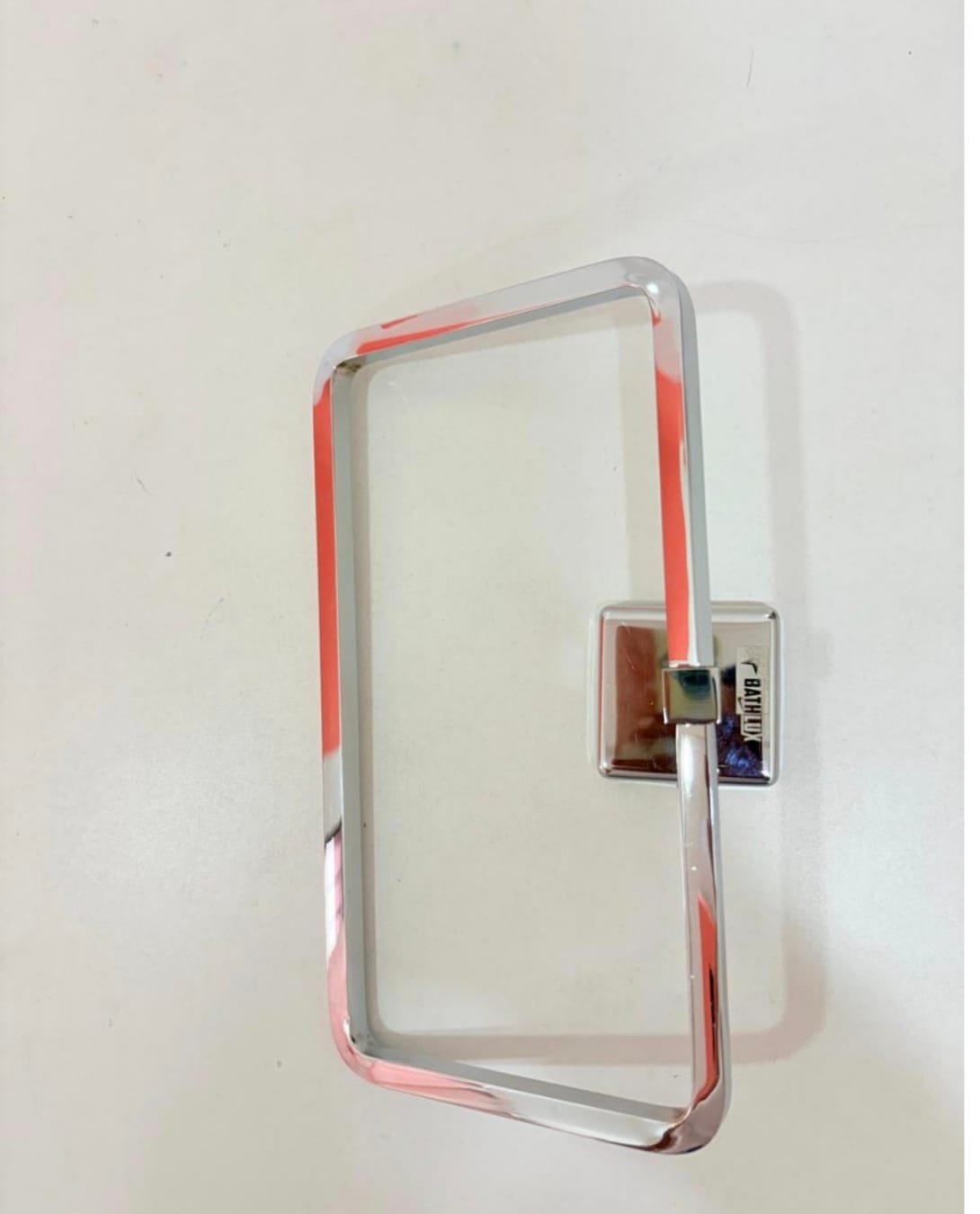 bath fittings towel ring square cp